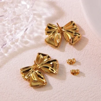 Orecchini fiocchetto Blair Gold - immagine 7