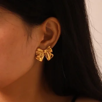 Orecchini fiocchetto Blair Gold - immagine 8