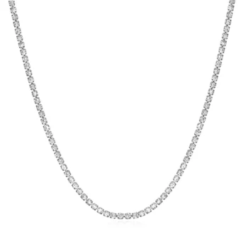 Collana Tennis Silver