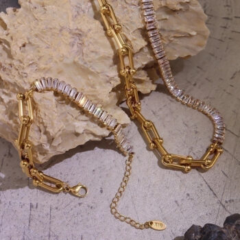 Bracciale Catena Luminosa Gold - immagine 4