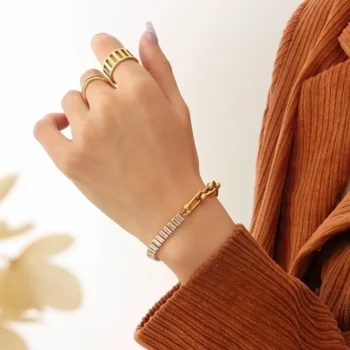Bracciale Catena Luminosa Gold - immagine 2