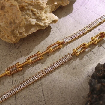 Bracciale Catena Luminosa Gold - immagine 5