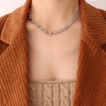 Collana Catena Luminosa Silver