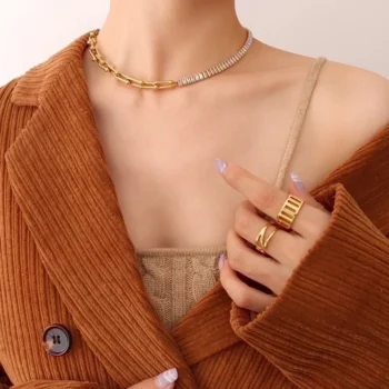Collana Catena Luminosa Gold - immagine 2